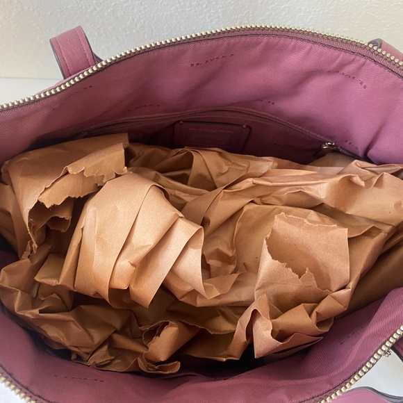 Coach Taylor Pebble Leather Tote Primrose 38312 - Picture 4 of 6